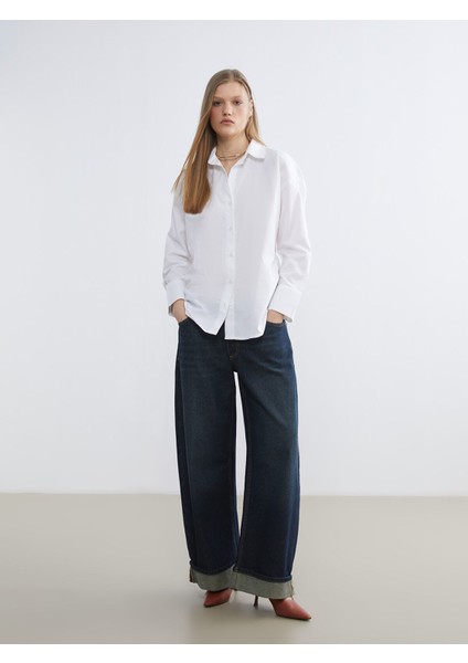 Yeni Sezon Oversize Oxford Kadın Gömlek fiyatları