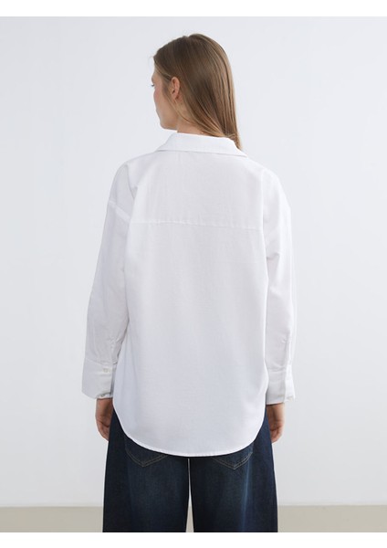 Yeni Sezon Oversize Oxford Kadın Gömlek fırsatları