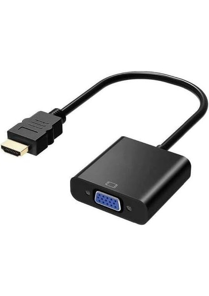PM-2162 HDMI To VGA Aktif Görüntü Çevirici Dönüştürücü Adaptör Ses Çıkışsız