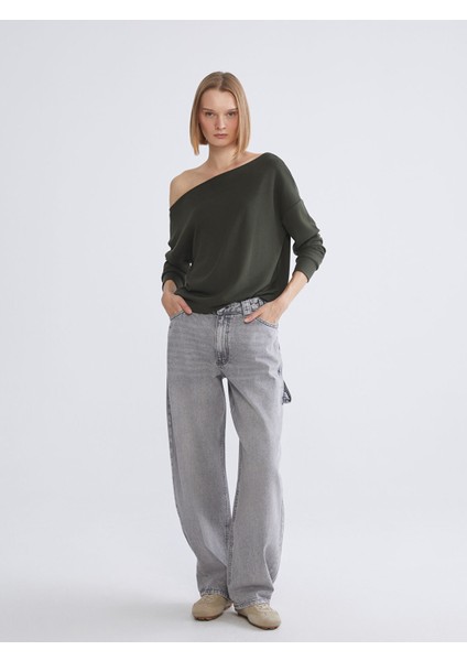 Yeni Sezon Kayık Yaka Kadın Sweatshirt fiyatları