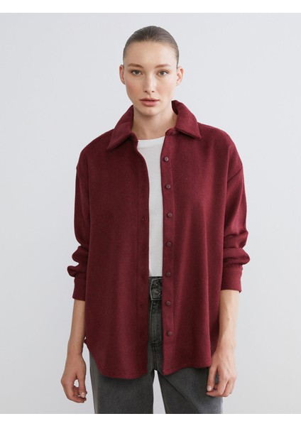 Yeni Sezon Oversize Kadın Oduncu Gömlek Ceket
