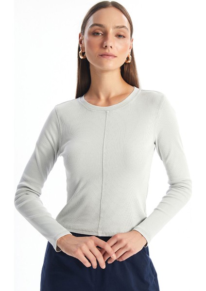 Yeni Sezon Bisiklet Yaka Kadın Body