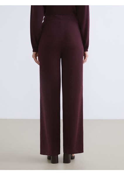 Yeni Sezon Standart Fit Payetli Kadın Pantolon fırsatları