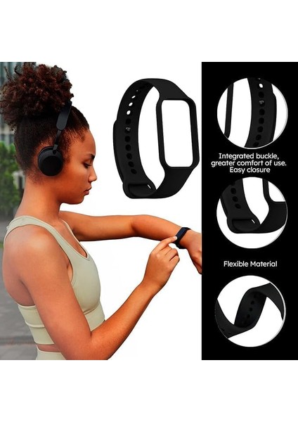 Aksesuar Krd-87 Kordon | Smart Band 2 ile Uyumlu Silikon Akıllı Saat Yedek Kayışı modelleri