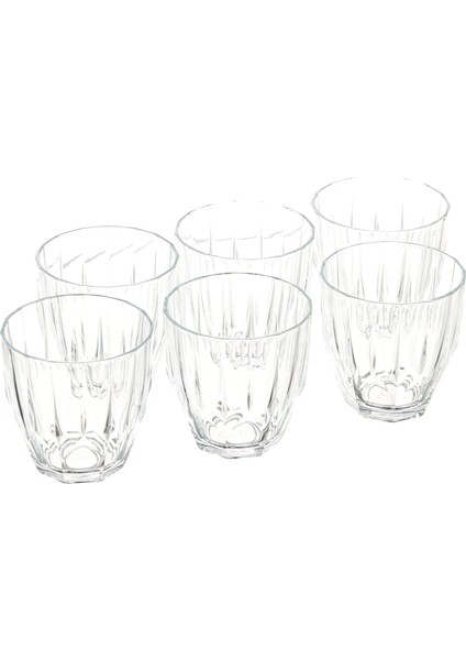 Su Bardağı, Sade, 275 Ml, 6 Parça