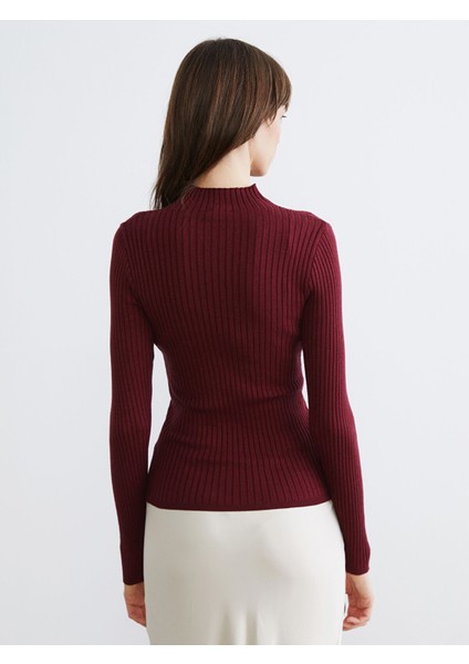 Yeni Sezon Yarım Balıkçı Yaka Kadın Triko Kazak fırsatları