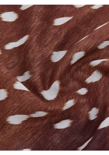 Yeni Sezon Puantiye Desenli Kadın Şal modelleri