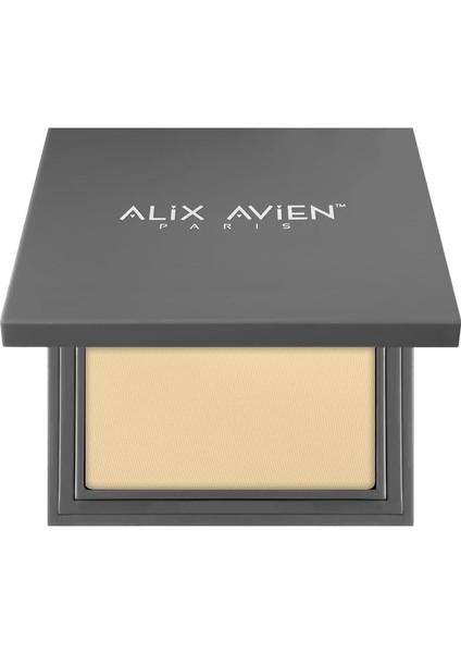 Alıx Avıen Kompakt Pudra - 12 Saate Kadar Kalıcılık - Sıcak-Nötr Cilt Alt Tonu - Compact Powder 05 Bisque