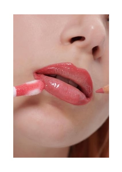 Pastel Profashion Plumping Gloss 206 + Pastel Lip Contour Liner Dudak Parlatıcı 51