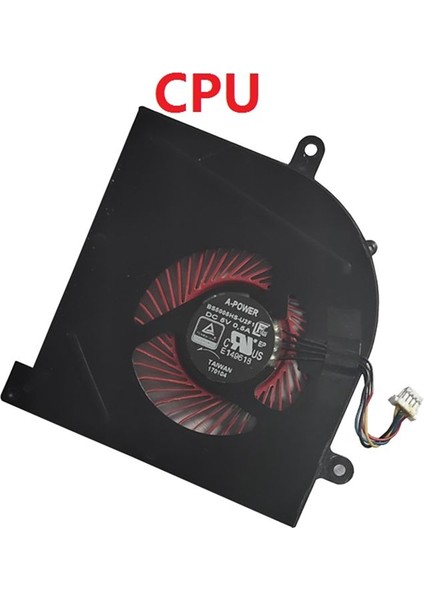 Msı GS63VR GS63 GS73 GS73VR MS-17B1 Setler Pro Cpu BS5005HS-U2F1 Gpu Soğutucu Fanı (Yurt Dışından) modelleri