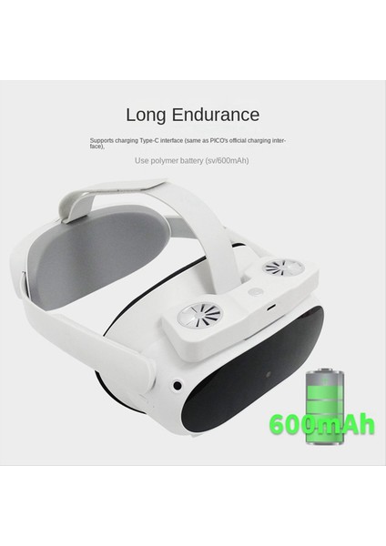 Pıco 4 Vr Kulaklık Aktif Havalandırma Hava Sirkülasyonu Için Soğutma Fanı Pico 4 Aksesuarları Için Yüz Arayüz Pedi (Yurt Dışından) fırsatları