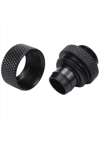 8pcs Su Soğutma Bağlantıları G1/4 Dış Iplik Pagoda 9 5X12 7mm Yumuşak Tüp Bilgisayar Soğutma Sistemi Konnektörü Siyah (Yurt Dışından) modelleri