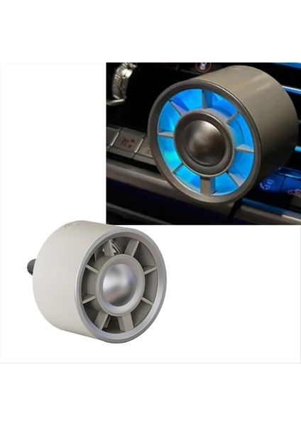 Araba Kliması Hava Outlet Fan Gradient Araba A/c Hava Outlet Mini Fanları Için Renkli Ortam Işık Fanları (Yurt Dışından) fırsatları
