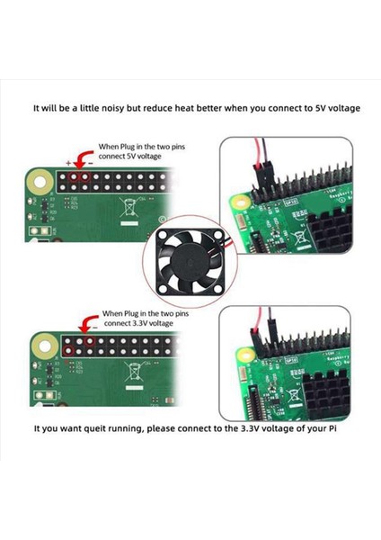 8pcs Fırçasız Cpu Soğutma Fanı Soğutma Soğutucu Radyatörü Ahududu Pi4 Pi3 B+ Pi 3 Pi 2 Pi 1 B+ (Yurt Dışından) fiyatları