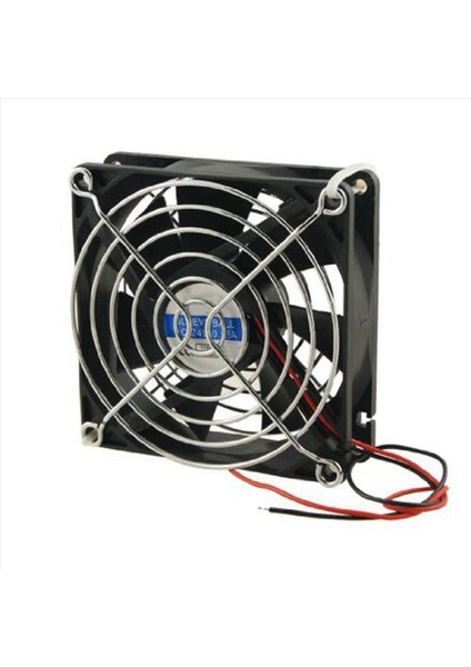 5x Siyah Plastik Muhafaza Dc 24V Cpu Soğutma Fanı W Metal Parmak Muhafızları (Yurt Dışından) fiyatları