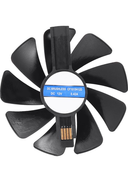 95MM CF1015H12D DC12V Video Kartı Soğutucu Soğutma Fanı Safir Nıtro RX480 8g Rx 470 4g Gddr5 RX570 4g / 8g D5 RX580 8g (Yurt Dışından)