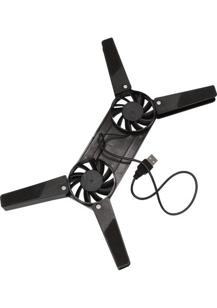 2x Dizüstü Bilgisayar Soğutma Pedi Dizüstü Bilgisayar Soğutma Için Çift Fan USB Katlanır Dizüstü Bilgisayar Soğutucu Ped Öğrenciler ve Iş Adamı Için Defter Fan (Yurt Dışından) indirimleri