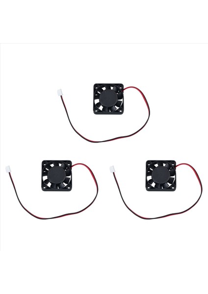3pcs 40MM x 40MM x 10MM 4010 9 Bıçak Fırçasız Dc 12V Soğutma Fanı (Yurt Dışından)