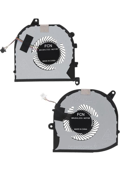 Dell Xps Için Cpu+ Gpu Soğutma Fanı 15 9570 7590 Hassas 5530 P56F002 Dizüstü Bilgisayar Cpu+ Gpu Soğutma Fanı (Yurt Dışından)