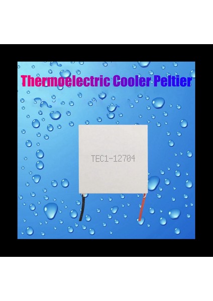6x TEC1-12704 Termoelektrik Soğutucu Peltier 30MMX30MM Tec1 12704 Element Modülü 12V4A Soğutma Peltier (Yurt Dışından) modelleri