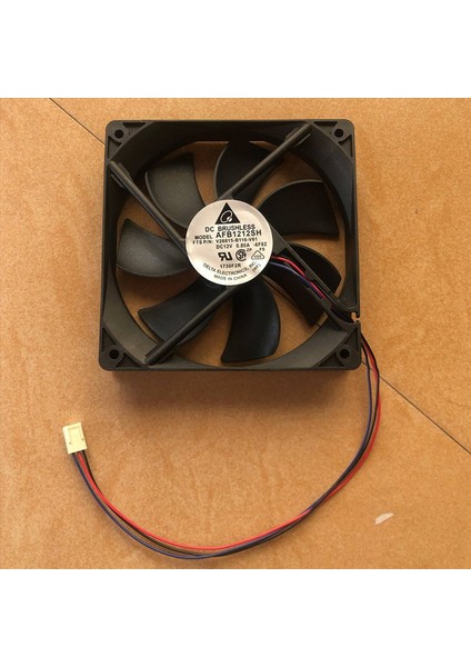 3x Soğutucu Fan AFB1212SH 12025 Dc 12V 0 80A Soğutma Fanı 120X120X25MM Çift Top Rulman Madencilik Için 3400 Rpm 113CFM Fan (Yurt Dışından) fırsatları