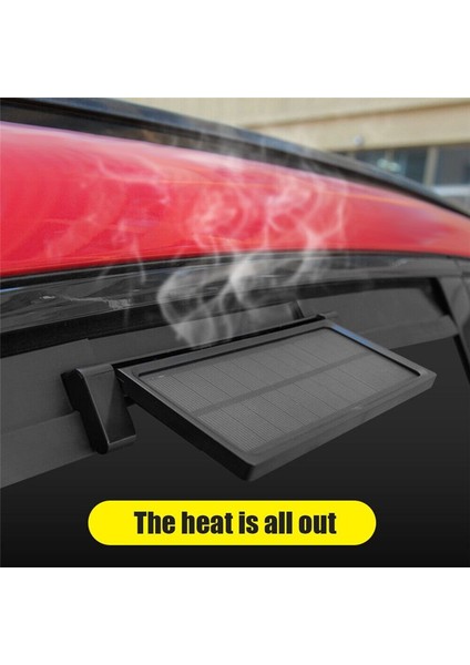 Araba Egzoz Fan Fanı Araba Soğutma Hava Sirkülasyonu Araba Havalandırma Fan Araba Aksesuarları Siyah (Yurt Dışından) indirimleri