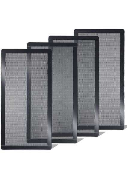 Bilgisayar Soğutucu Fanı Manyetik Çerçeve Toz Filtresi Için 120X240MM Toz Filtresi Toz Geçirmez Pvc Kapak Bilgisayar Fan Izgaraları 4 Paket (Yurt Dışından)