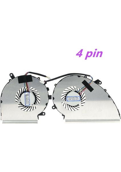 Msı GE72VR GP72VR GL72VR MS-179B 4 Pın PAAD06015SL Için Cpu+Gpu Soğutma Fanı (Yurt Dışından) fiyatları