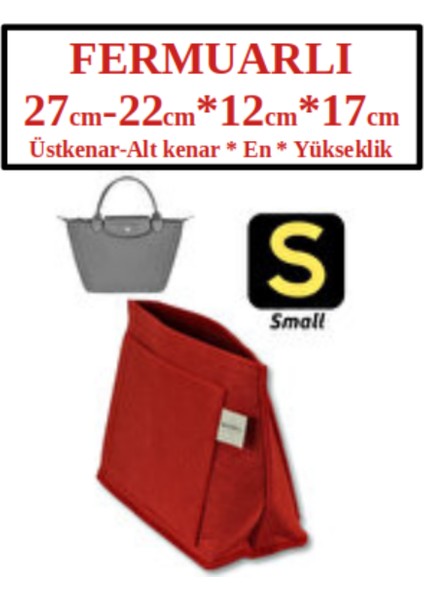 Zipterra-Kadın Çanta Içi Organizer-Longch. Çantaya Uygun