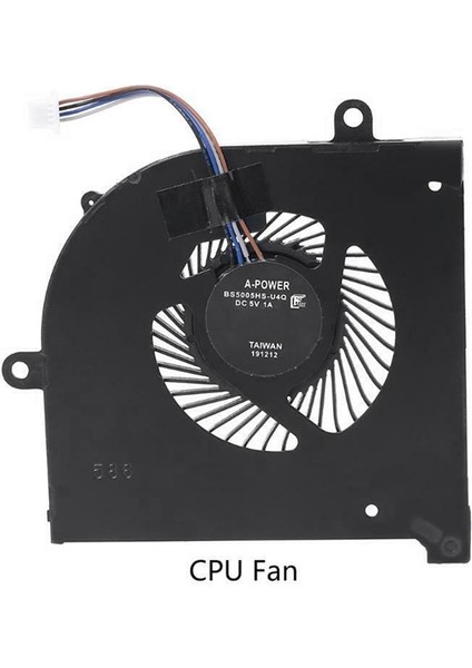 Msı GS75 9sg 9sf Için Dizüstü Bilgisayar Cpu &amp Gpu Soğutma Fanı 9se Stealth P75 Yaratıcı MS-17G1 17G2 17G3 BS5005HS-U3J (Yurt Dışından) fiyatları