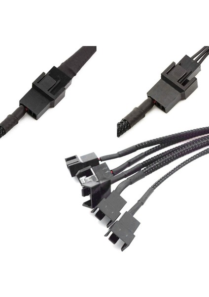 15 Pimli Sata Ila 5 Fan Adaptör Kablosu Sata-3 Pin/4 Pin Pmw Pc Kasası Fan Fan Güç Kablosu Soğutma Fan Yaşım Kablosu (Yurt Dışından) indirimleri