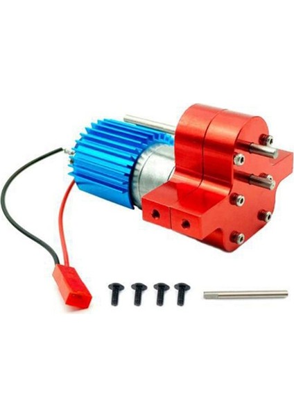 Metal Taşınabilir Şanzıman 370 Isı Lavabo Kamyonu Pikap Karikatürü Karikatür Uyarlanabilir Şanzıman Montajı Kırmızı ve Mavi (Yurt Dışından)