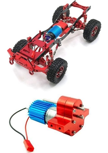 Metal Taşınabilir Şanzıman 370 Isı Lavabo Kamyonu Pikap Karikatürü Karikatür Uyarlanabilir Şanzıman Montajı Kırmızı ve Mavi (Yurt Dışından) fırsatları