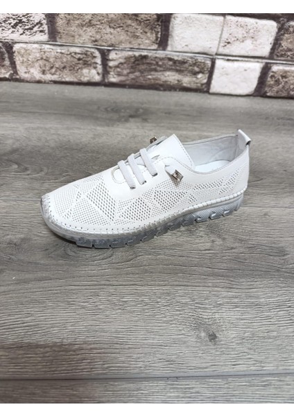 Hakiki Deri Kadın Günlük Lastikli Ortopedik Ayakkabı fırsatları