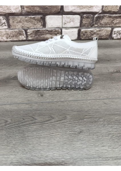 Hakiki Deri Kadın Günlük Lastikli Ortopedik Ayakkabı indirimleri