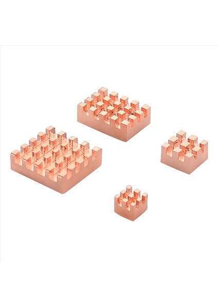 6set Isı Lavabo Metal Bakır Ispiniz Pasif Soğutma Padi Ahududu Pi 4 Model B Için Isı Yayılma Radyatörü (Yurt Dışından) indirimleri