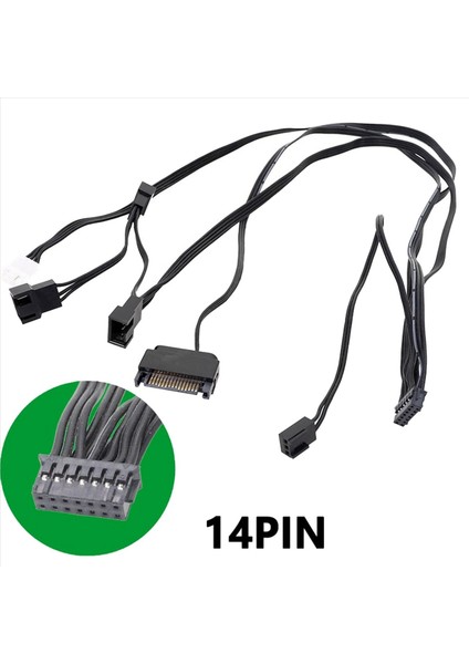 1pcs 14PIN Su Soğutma Radyatörü Nzxt Kraken Z53 Z63 Z73 Su Soğutucu Güç Kaynağı Hattı (Yurt Dışından) indirimleri