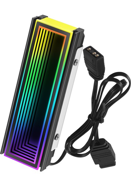 5V Argb Senkronizasyon Bilgisayar 2280 SSD M2 Radyatör Pc Rgb M 2 Nvme Soğutma (Yurt Dışından)