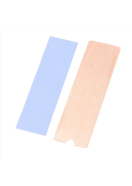 6pcs M 2 SSD Isı Lavabosu Nvme Ngff M 2 2280 Katı Hal Sert Disk Saf Bakır Soğutma Sebzesi Ince Soğutucu Radyatör 0 5mm (Yurt Dışından) fırsatları