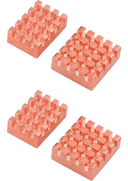 Orangepi Orange Pi Zero Için 2x 2W Saf Bakır Isı Lavabosu Orangepi Cpu Anakart Soğutma Çok Fonksiyonlu Isı Lavaboları (Yurt Dışından)