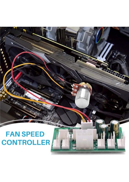 Bilgisayar Kılıf Madencisi Fan Hız Denetleyicisi 8 Kanallı Fan Hub Pwm Yüksek Güçlü Şiddet Fan Denetleyicisi Fan Hız Valisi (Yurt Dışından) indirimleri