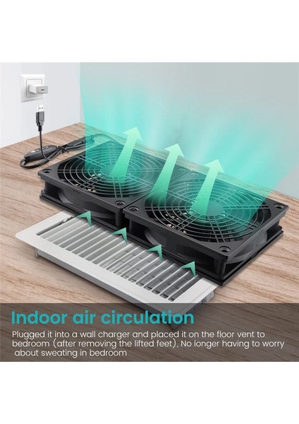 Yüksek Hava Hacim Yönlendirici Bilgisayar Soğutucu Tv Kutusu Kablosuz Dc 5V USB Güç Kaynağı Fan Çok Hızlı Kontrolör (Yurt Dışından) indirimleri