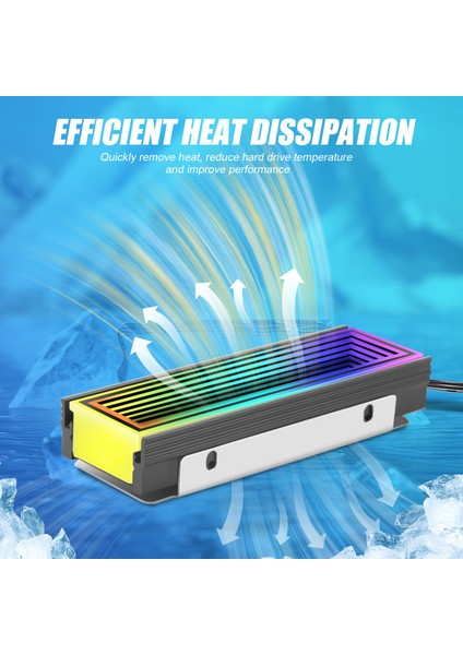5V Argb Senkronizasyon Bilgisayar 2280 SSD M2 Radyatör Pc Rgb M 2 Nvme Soğutma (Yurt Dışından) indirimleri
