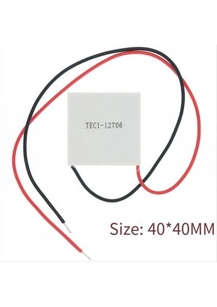 TEC1-12706 Termoelektrik Soğutucu Peltier 40X40MM 12V Yarıiletken Soğutma Qcmax 60-72W Soğutma Parçası (Yurt Dışından) fiyatları