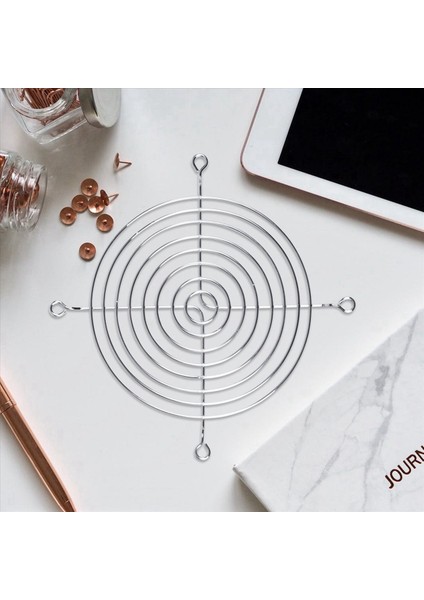 Pc Ventilatörü Için 15PCS 120MM 4 7 Inç Metal Fan Koruyucusu Koruyucu Izgara (Yurt Dışından) indirimleri