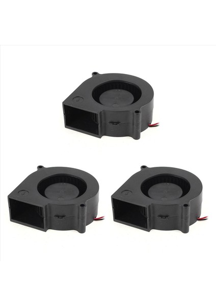 3 Adet 75 mm x 30 mm 2 Pin Dc 12 V Fırçasız Fan Bilgisayar Bilgisayar Soğutma Fanı (Yurt Dışından)