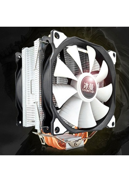 Snowman Mt6 Cpu Soğutucu 12 cm Fan 6 Isı Boruları 4 Pin Pwm Verimli Termal Yönetim Için Masaüstü Soğutucu (Yurt Dışından) modelleri