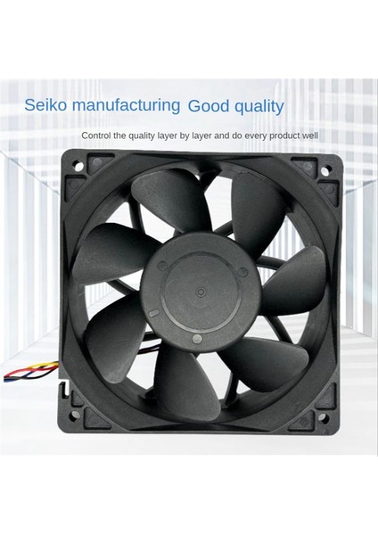 12038 Dc Fan DC12V2 7A S7S9 Sıcaklık Kontrollü Soğutma Fan Makinesi Kılıfı Soğutucu Soğutma Fan (Yurt Dışından) fiyatları