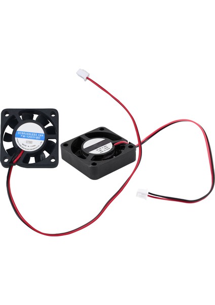 Dc 12V 0 1A 2 Pin Pc Kasası Cpu Soğutucu Soğutma Fanı 40MM x 40MM x 10MM &amp 4010 9 Bıçak Fırçasız Dc 12V Soğutma Fanı (Yurt Dışından)