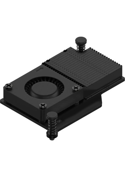 Raspberry Pi 5 Argon 30MM Aktif Soğutucu Pwm Fan Pasif Soğutma Alüminyum Finler Radyatörü Etkili Isı Dağılımı A (Yurt Dışından)